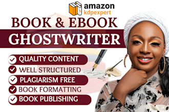 be ebook ghostwriter book formatting book design for amazon kdp book publishing