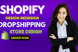 shopify website, shopify dropshipping store or shopify single product