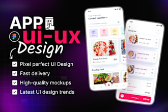design mobile app ui ux in figma