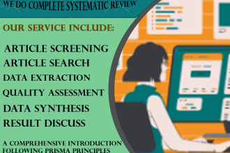 do a systematic review for you