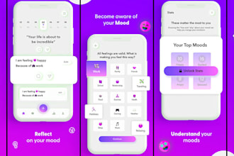 design app mockup screenshots for app store and play store