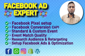 set up your facebook ads and targeting your audience
