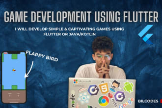 develop simple and captivation 2d games using flutter