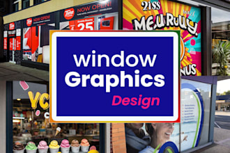 create eye catching shop front or window vinyl stickers