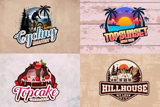 design vintage retro badge custom hipster logo and tshirt