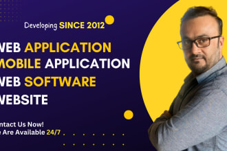 be your software and web application developer