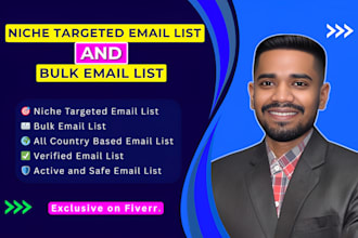 do niche targeted bulk email list for your niche and email marketing