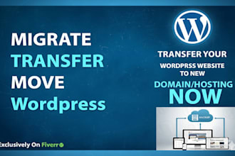 securely migrate, transfer, backup, or restore your wordpress website