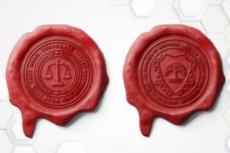 create a luxury logo, family crest etc, to engrave on wax stamp seal
