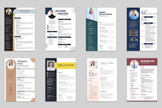create a professional expert CV, resume, letter writing