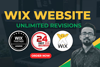 create wix website, wix website design, wix website redesign