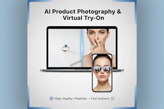 do ai photoshoots of the subjects you provide
