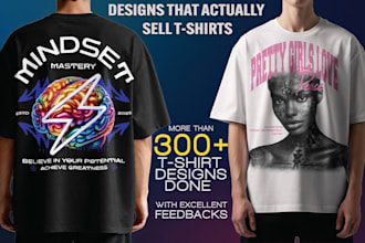 do bulk typography t shirt design and high quality design