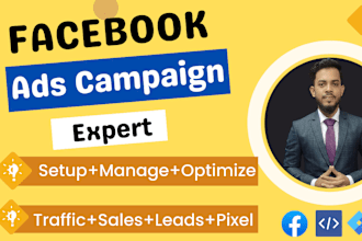 be your facebook and instagram ads expert to grow  business fast
