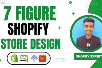 build 7 figure shopify dropshipping store shopify website,shopify store redesign