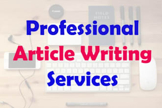 write and translate articles, blog, or any content