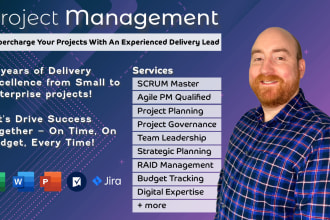 be your project manager
