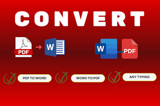 convert PDF to ms word and retype doc PDF microsoft word