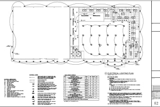 draw architectural, electrical drawings,plumbing and mep drawings for permit