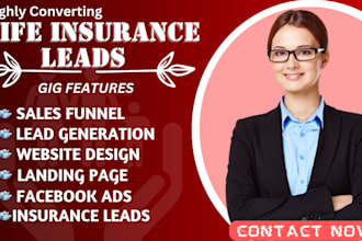 generate life insurance leads life insurance sale funnel life insurance