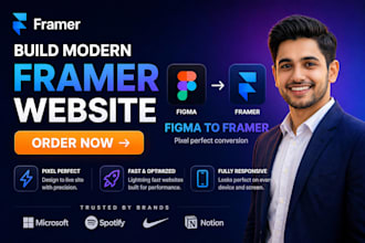 develop framer website, design framer website, figma to framer, framer website