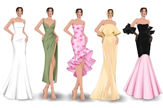 help you to illustrate your fashion designs or collection