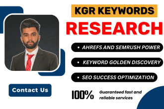 elevate your SEO with ahrefs and semrush kgr keyword research