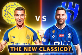 design eye catchy football youtube thumbnails