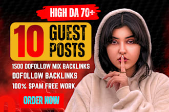 do high da premium guest post service with SEO backlinks publish news articles
