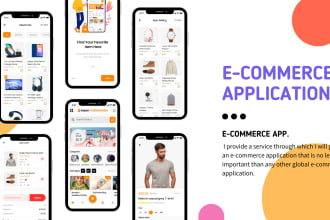 give you ecommerce shopping lifestyle store app for ios and android