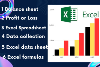 prepare financial statements, profit and loss, incom sheet, calculation