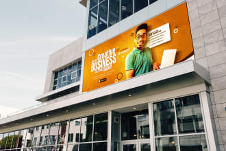 design billboard, sign board, yard sign and all design mokup