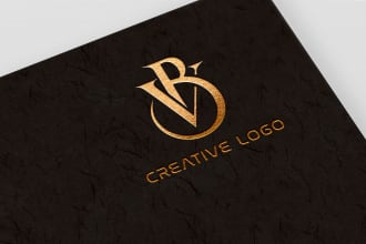 do modern minimalist luxury monogram and initial letters logo design