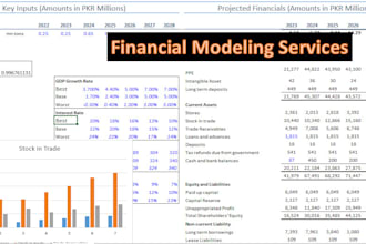 do financial model, projections, dcf, and lbo