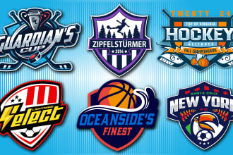 design awesome sports logo for your team