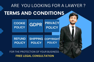 powerful terms and conditions privacy policy cookie policy disclaimer gdpr