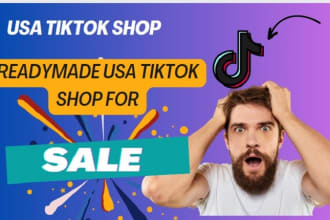 tiktok shop usa account llc base available if anyone want to buy