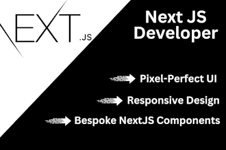 develop website using next js