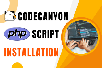 install and setup any codecanyon PHP script on your hosting