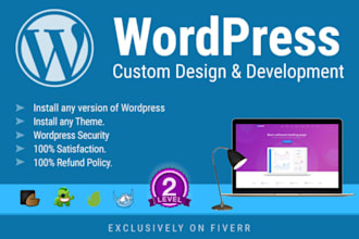 design, redesign, build, rebuild, clone, edit, revamp wordpress website