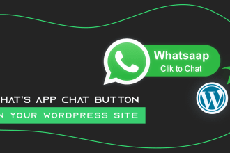 add whatsapp button to your wordpress or woocommerce website