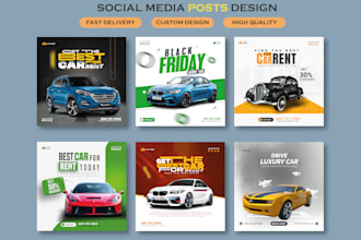 design creatives for social media posts and advertisements