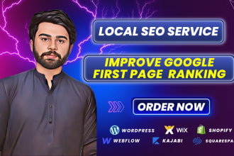 provide local SEO optimization services for website google ranking