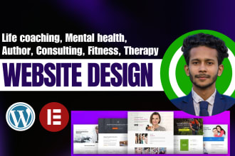 make life coaching,medical,doctor,consulting, fitness,therapy wordpress website