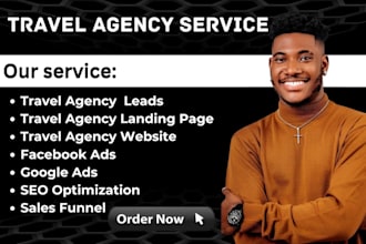 design travel agency website tour agency website vacation rental tourism website