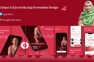 design app store screenshots
