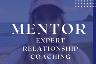 give you relationship advice or be your online dating coach