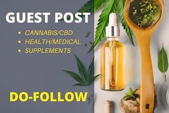 add a guestpost to my UK cannabis websites