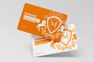 create genuine business card design