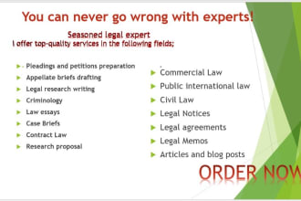 do legal drafting, research, and law papers in harvard and oscola style
